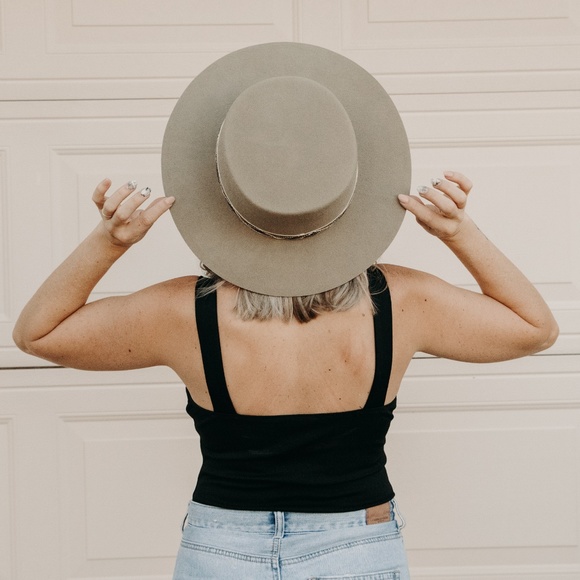 WOOL BOATER HAT - Picture 4 of 8